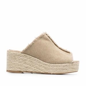 NEW Castañer 70mm frayed espadrilles